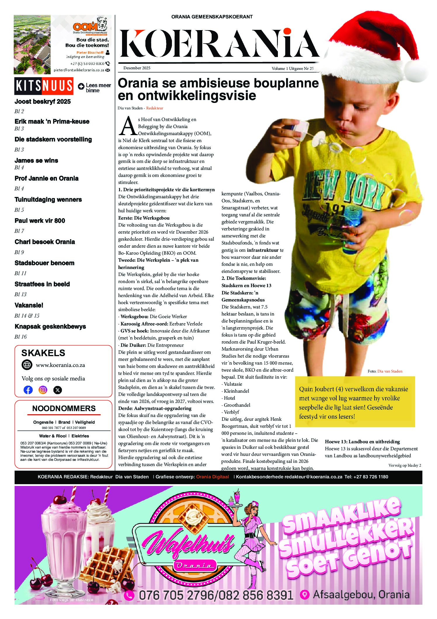 Koerania – Desember 2025 voorblad