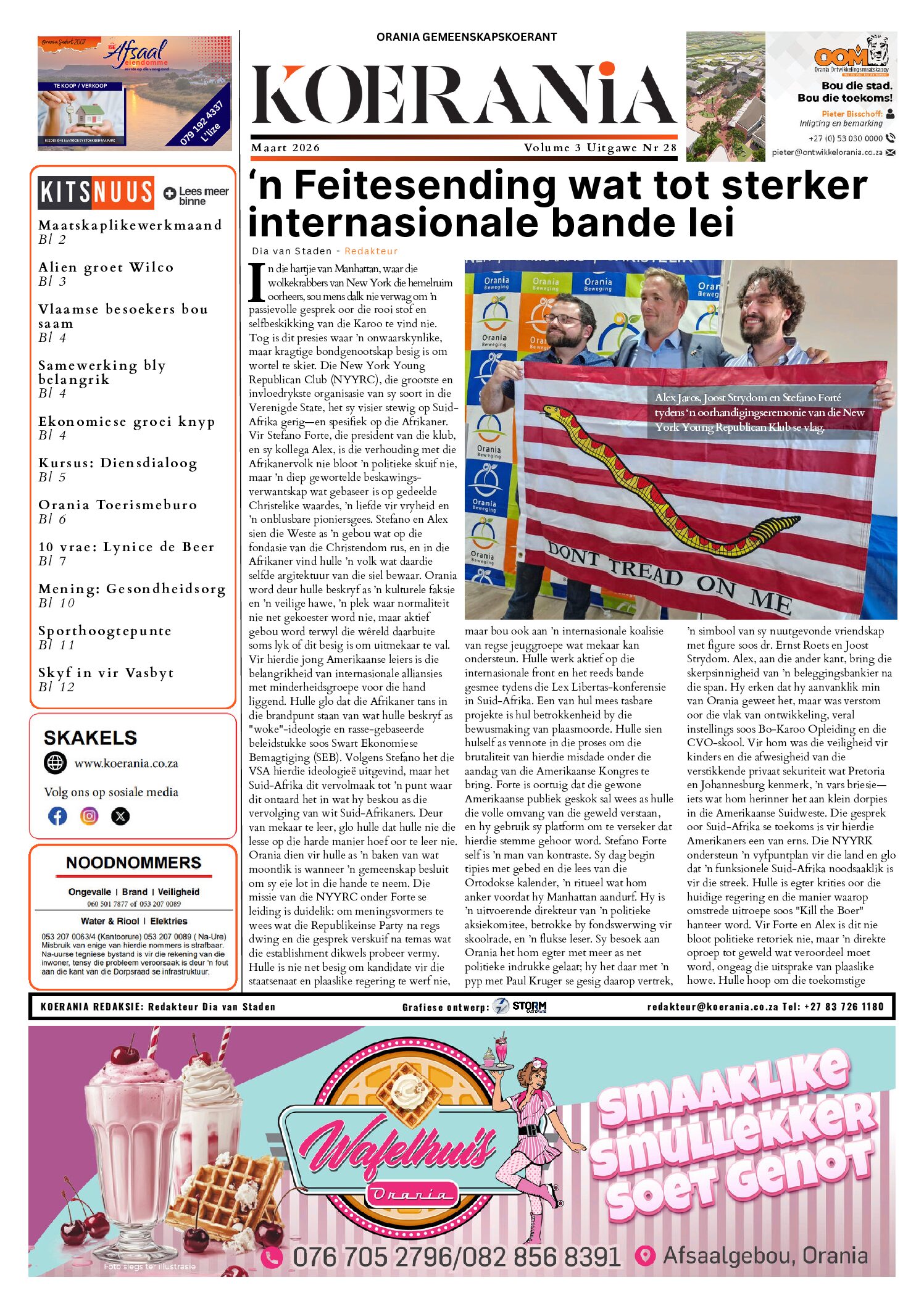 Koerania – Maart 2026 voorblad