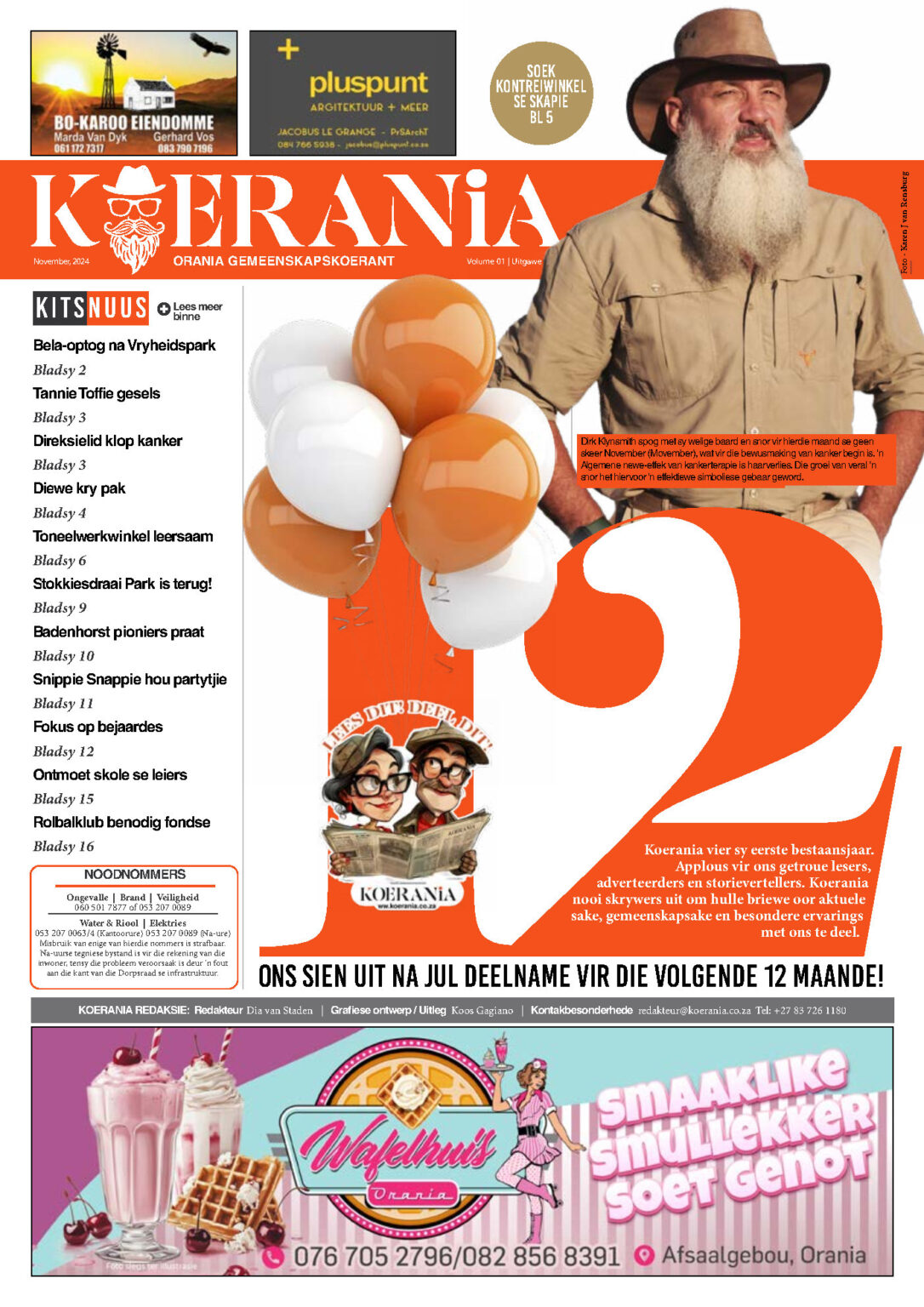 Koerania – November 2024 voorblad