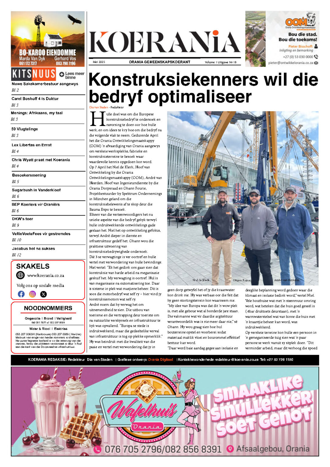 Koerania – Mei 2025 voorblad