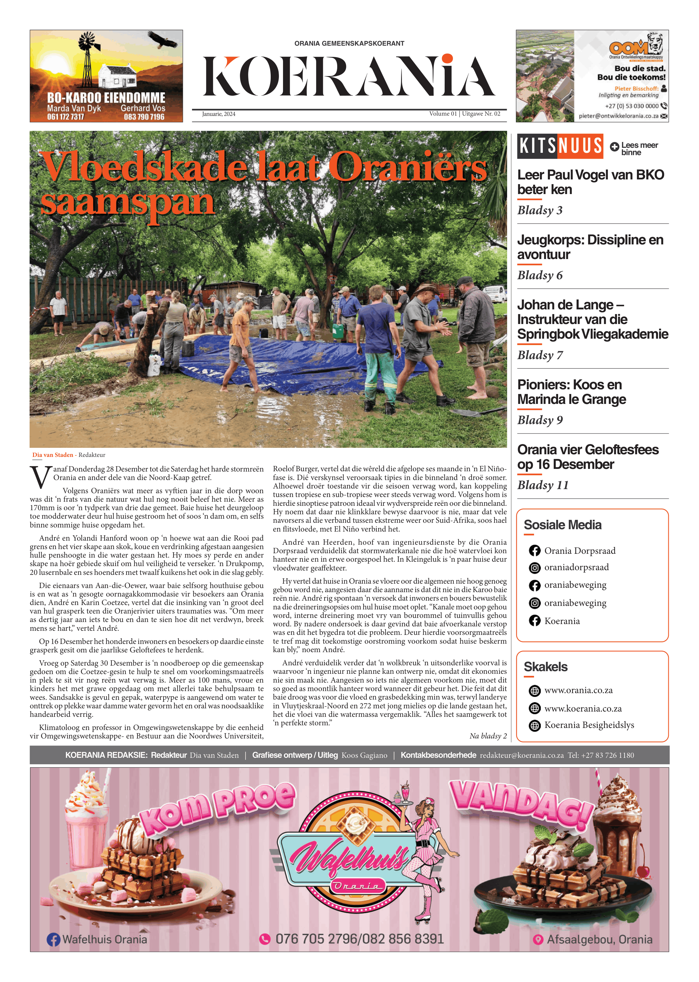 Koerania - Januarie 2024 voorblad