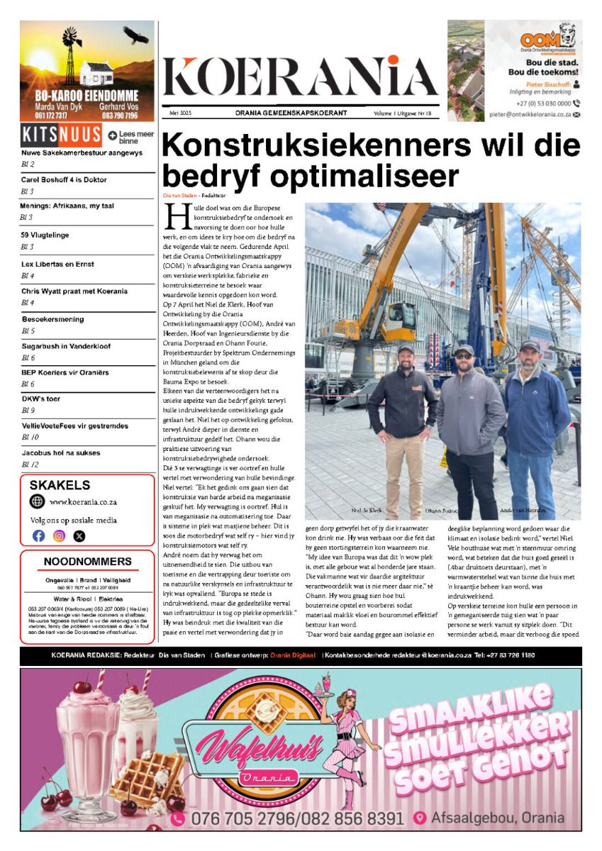 Koerania - Mei 2025 voorblad