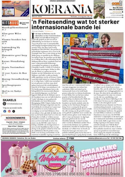Koerania - Maart 2026 voorblad