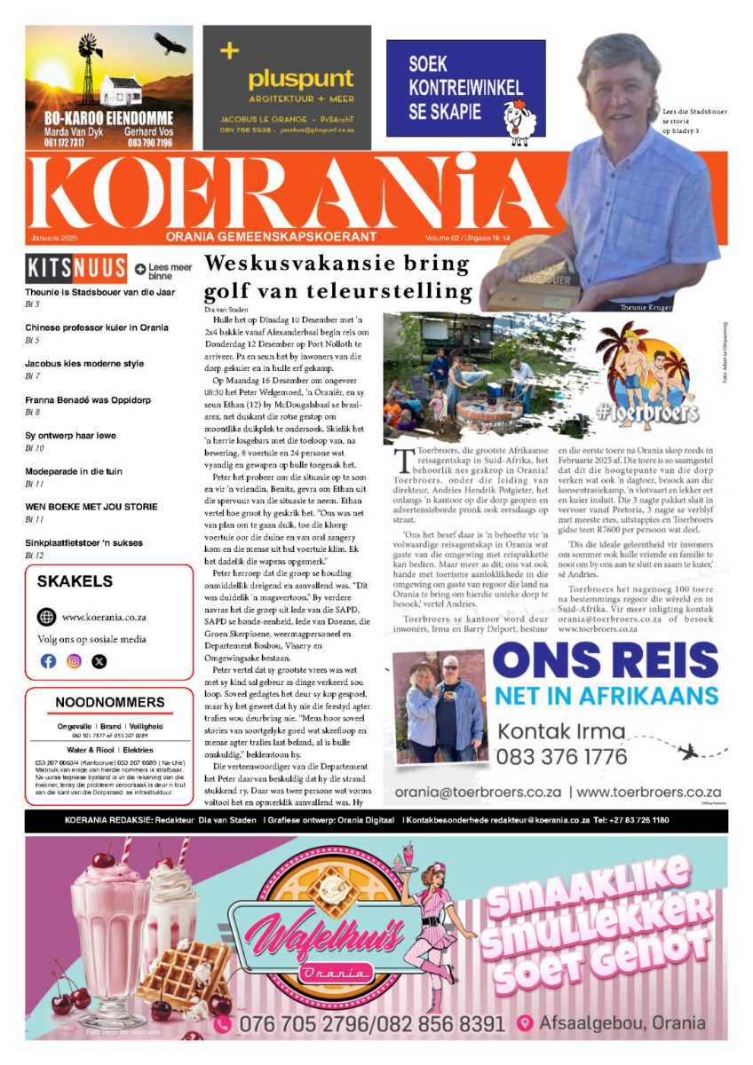 Koerania - Januarie 2025 voorblad
