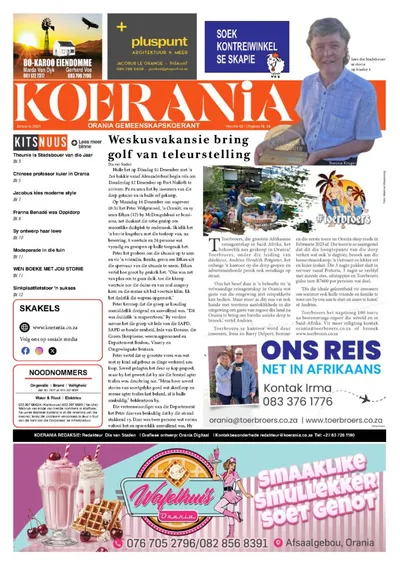 Koerania - Januarie 2025 voorblad