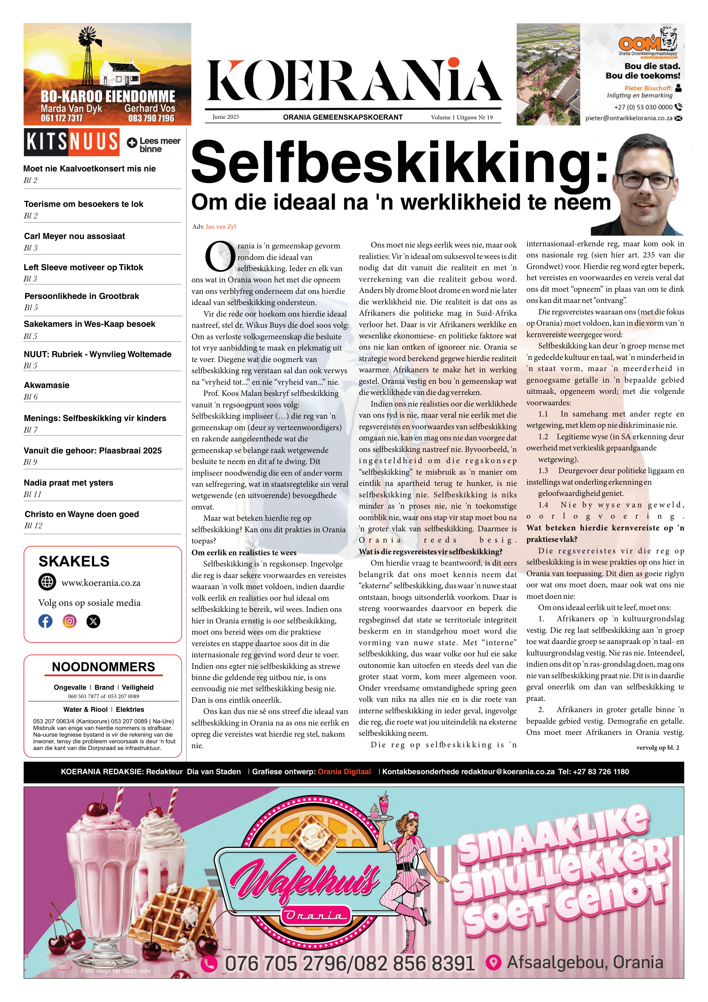 Koerania – Junie 2025 voorblad