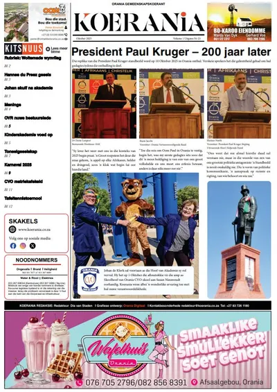 Koerania - Oktober 2025 voorblad