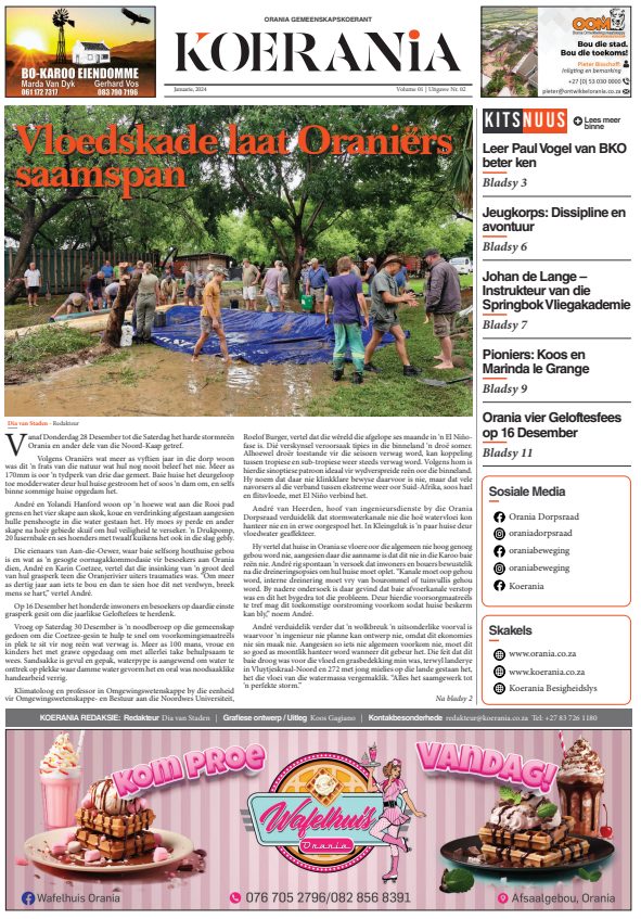 Koerania - Januarie 2024 voorblad