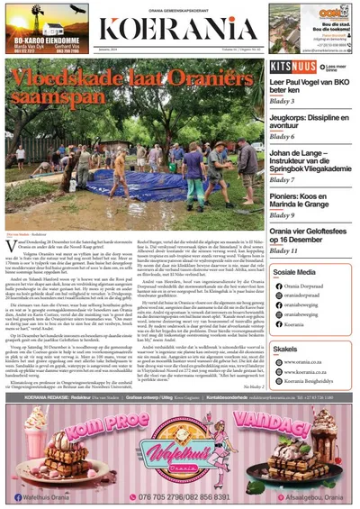Koerania - Januarie 2024 voorblad