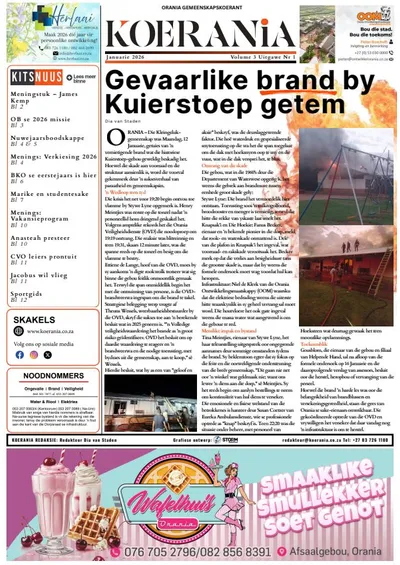 Koerania - Januarie 2026 voorblad