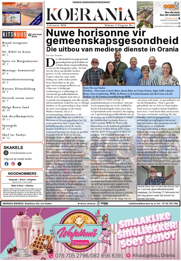 Koerania - Februarie 2026 voorblad