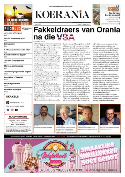 Koerania - Maart 2025 voorblad