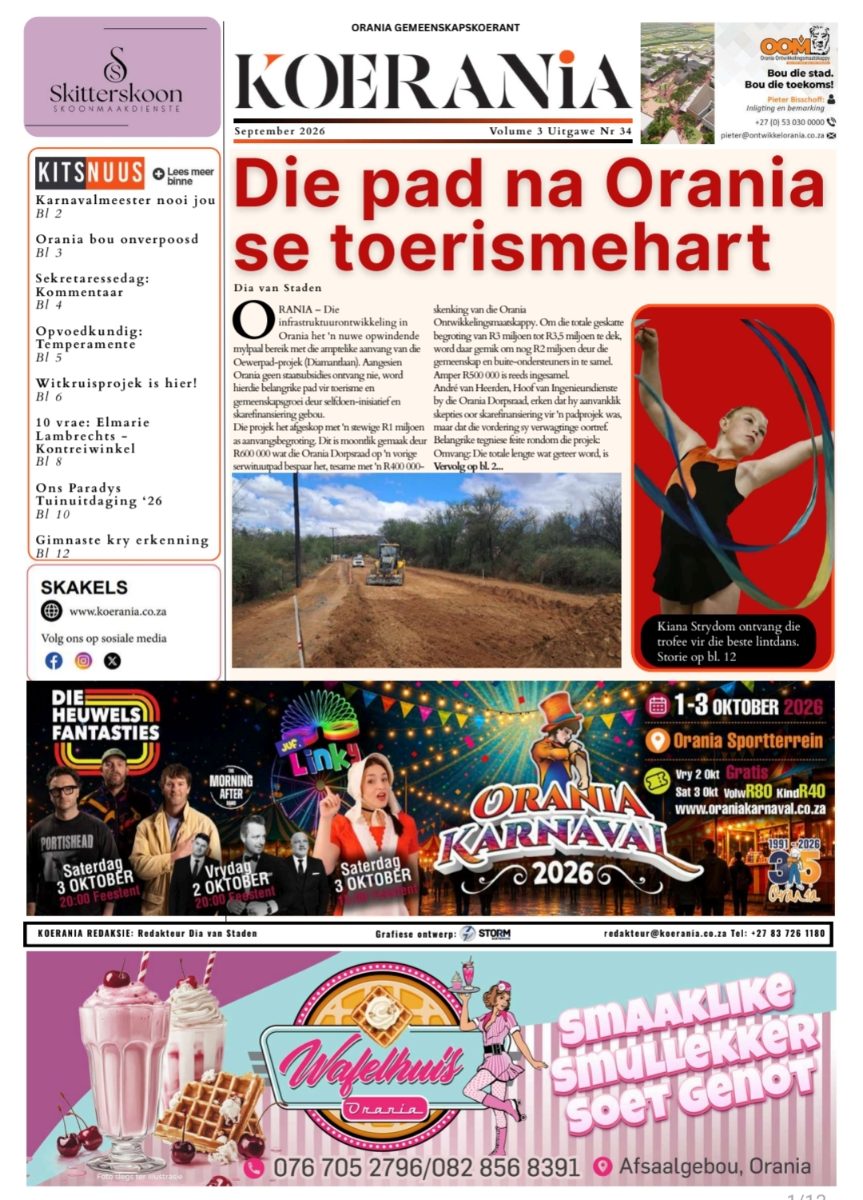 Koerania - September 2026 voorblad